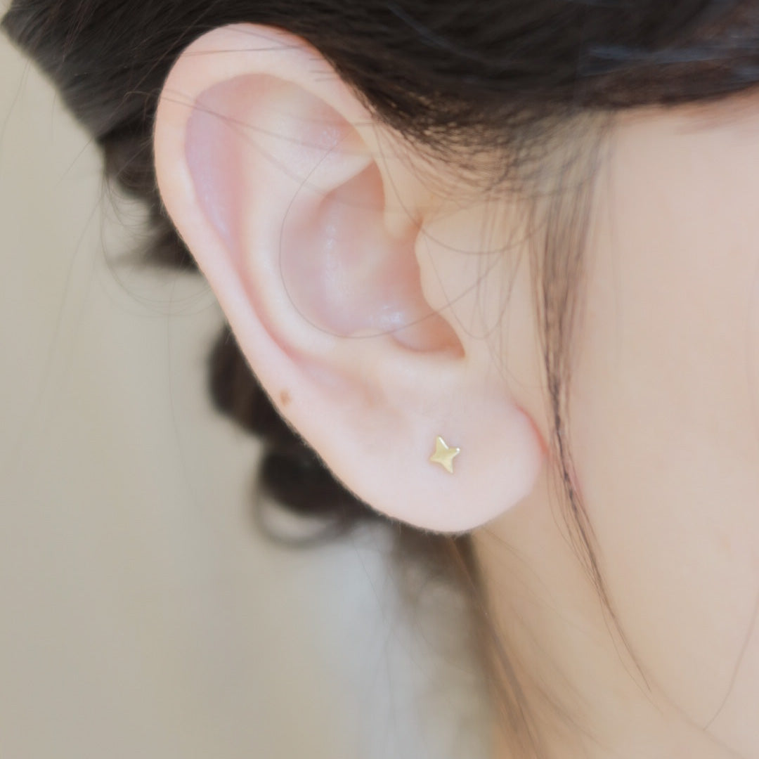 Heartbeat Stud Earrings