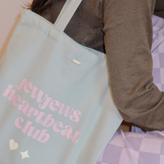 Jewjews Heartbeat Club Tote