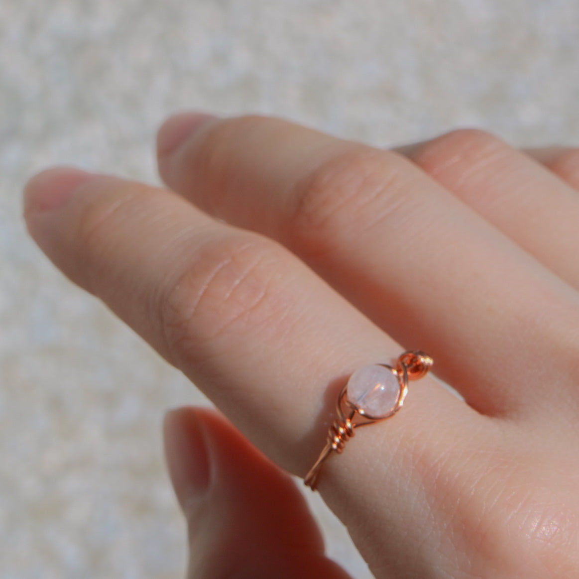 Moonstone Ring