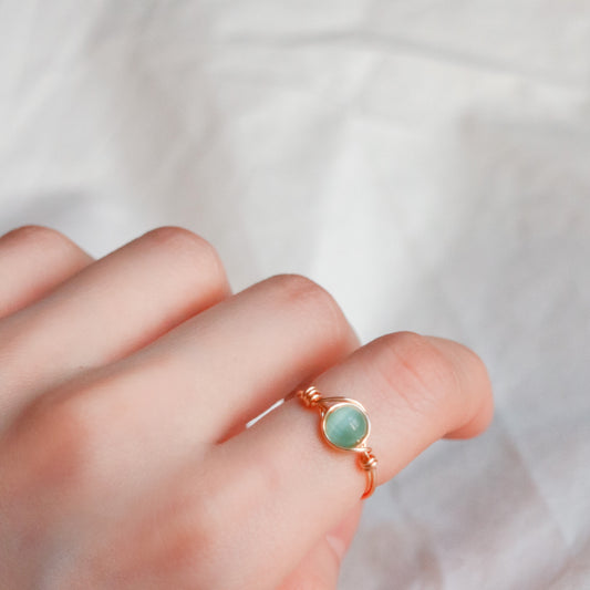 Tiffany Cat-eye Stone Ring