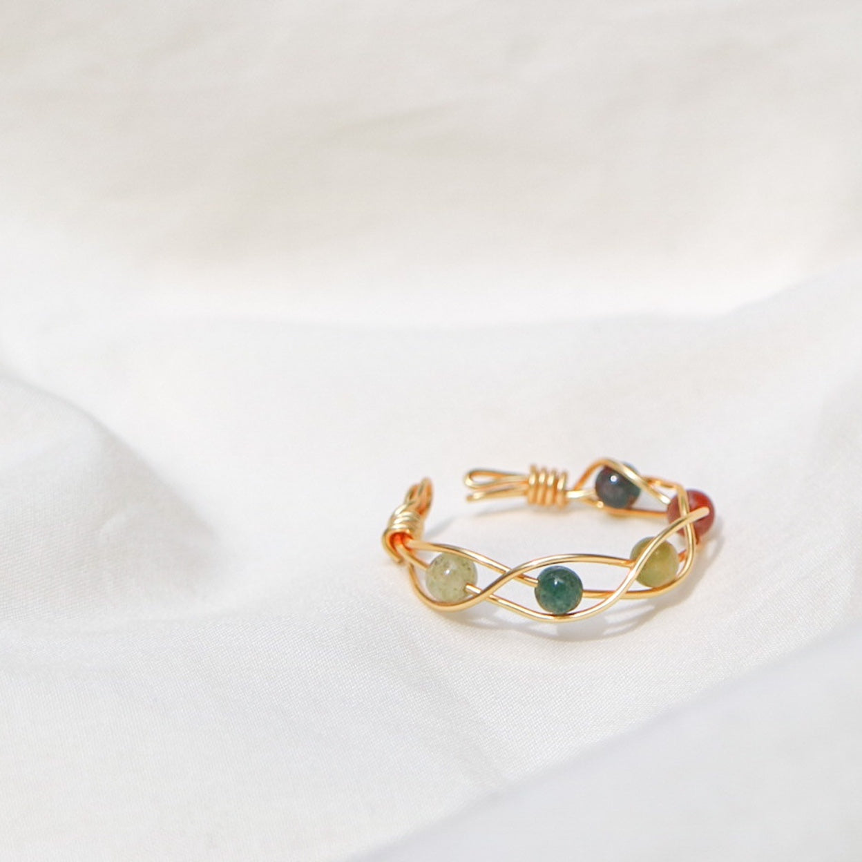 Forest Braided Ring