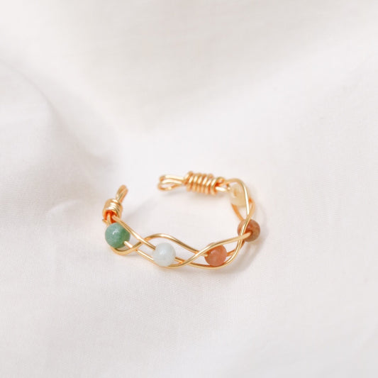 Earth Braided Ring