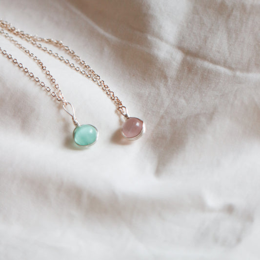 Cat-eye Stone Necklace