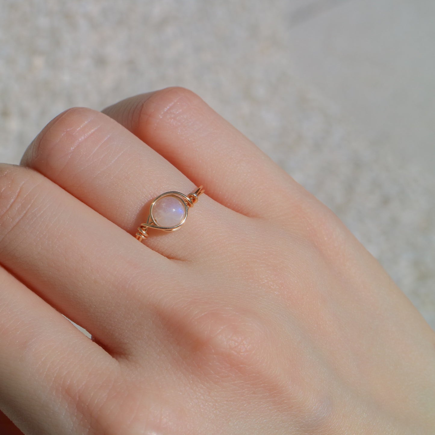 Moonstone Ring